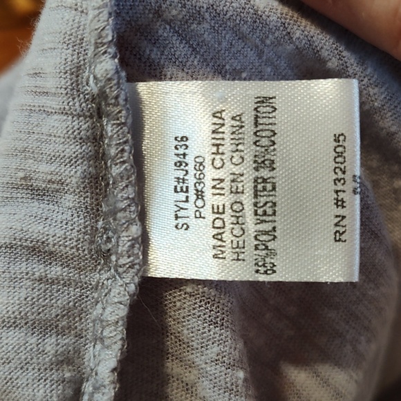 Entro Light Gray Ruffle Cardigan - Picture 9 of 9